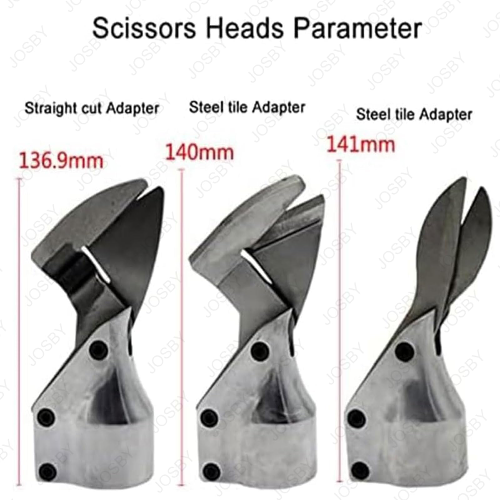 JOSBY Tijeras neumáticas industriales, cizallas Profesionales para Chapa metálica, 1800 RPM sin Carga, Entrada de Aire de 1/4", presión de Aire de Funcionamiento de 6-8 kg, Equipo para Corte de Metal