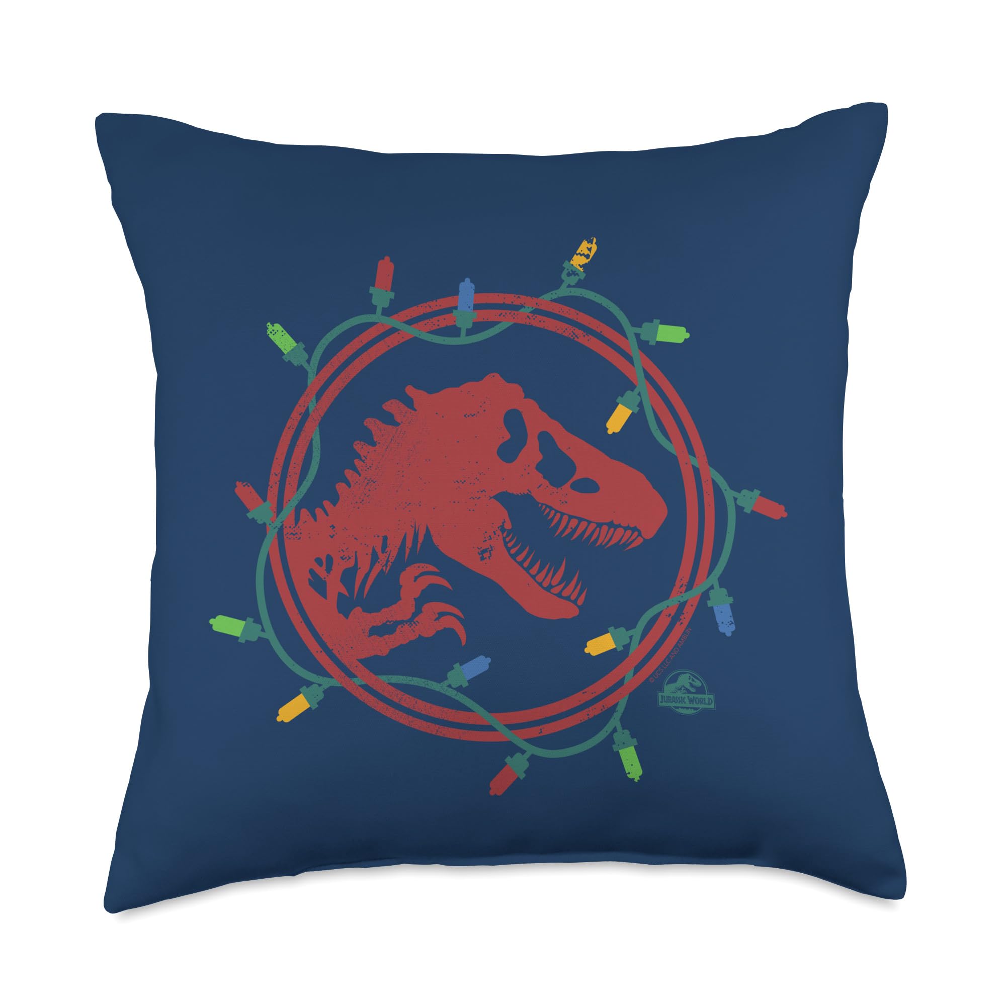 Coussin Jurassic World T-Rex cadeau idéal pour fans de dinosaures à Noël