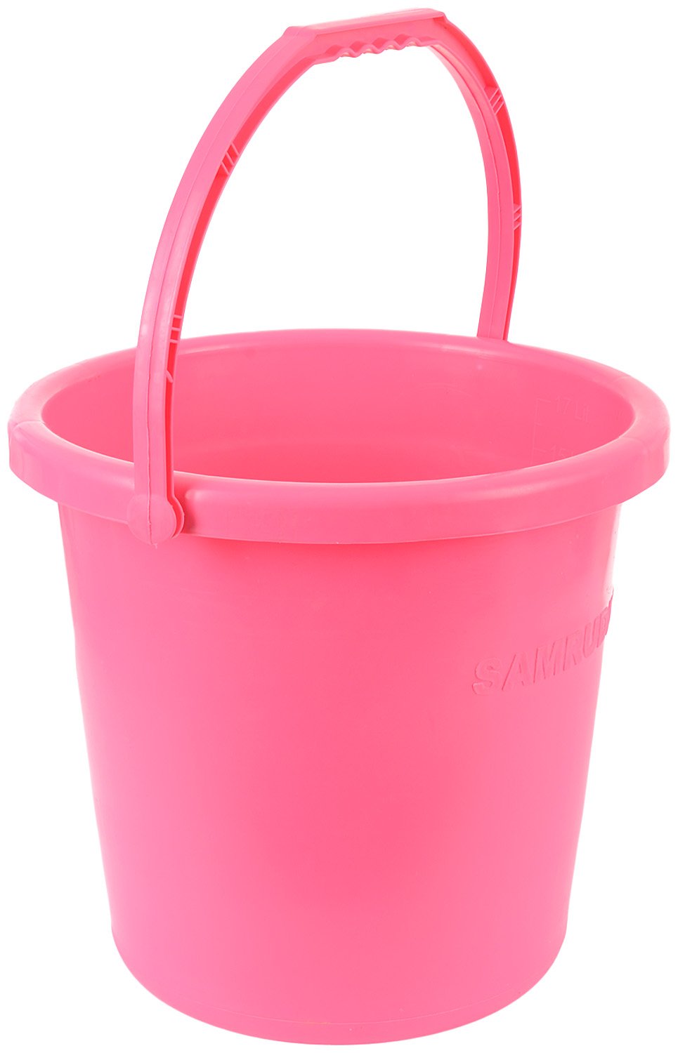 Samruddhi Elephant Plastic Bath Set, Pink, Pack of 3 1
