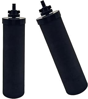 Royxen 2 Pack Water filter Replacement for BB9-2 Black Purification Elements, For Gravity Filter System, Doulton Super Sterasyl and Propur Traveler, King, Big Series