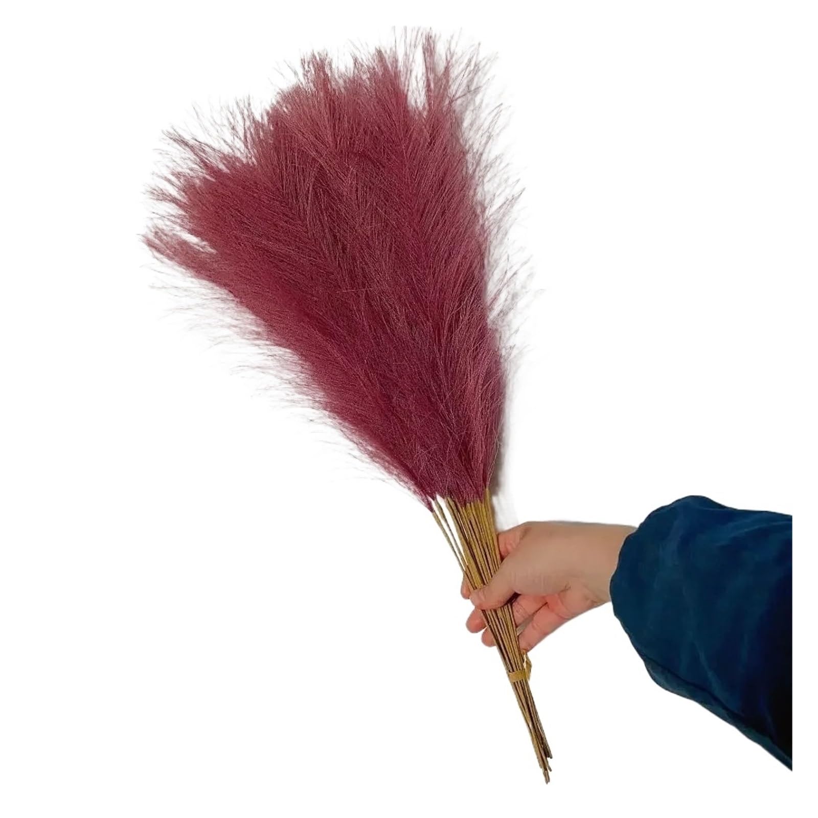 Faux Pampas 10PCS Home Decor Fluffy Pampas Grass 55CM DIY Flower Fake Plant Reed Festival for Decor