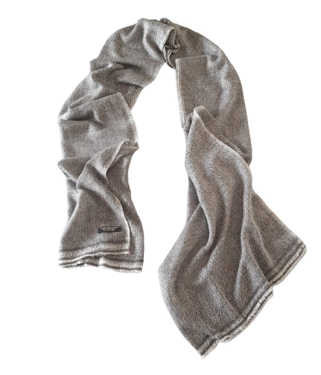 DaralDiamond Weave Cashmere Pashmina Wrap/Shawl/Scarves For Women/Men. (DARK GREY)