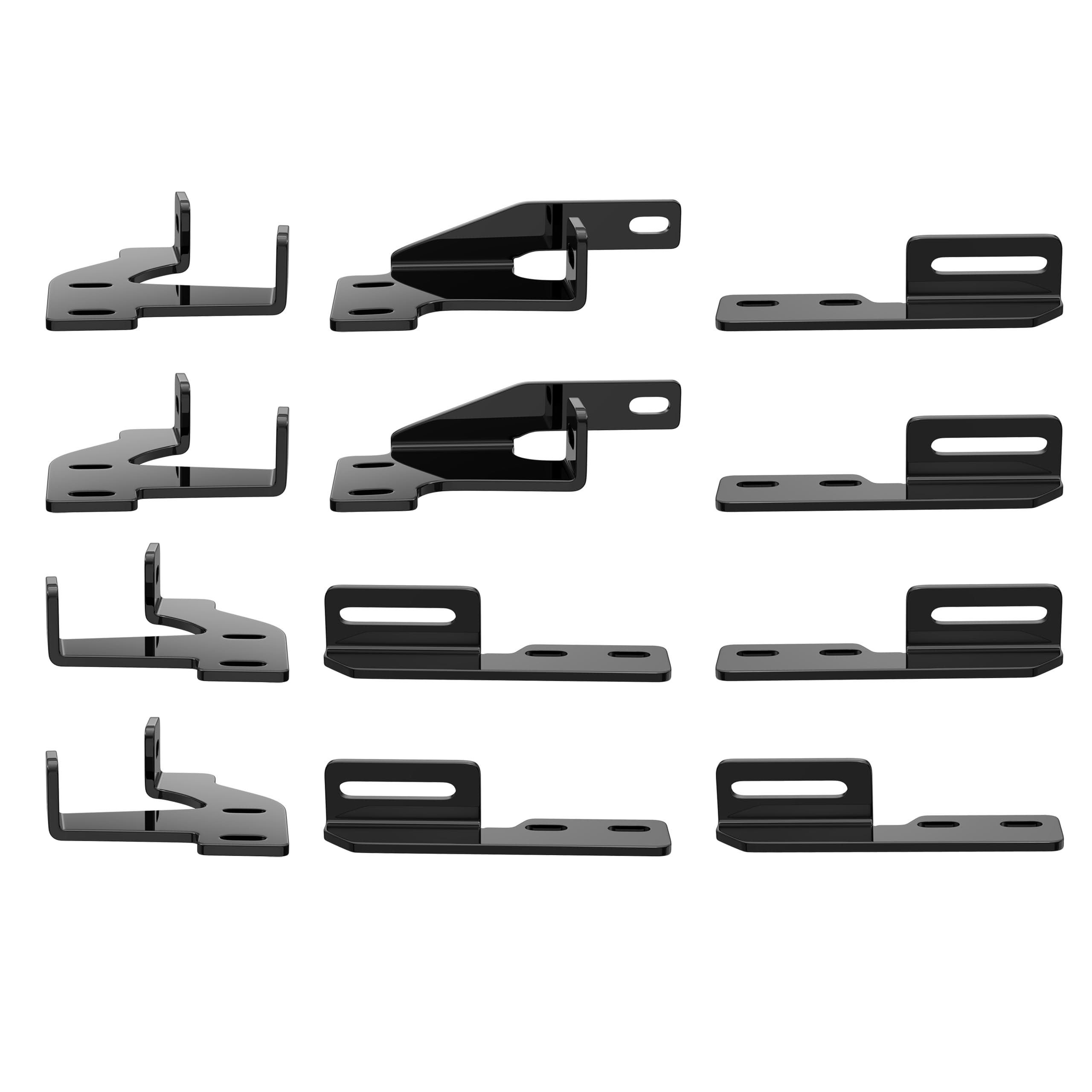 Running Boards Side Steps Compatible for 2009-2015 Honda Pilot SUV Side Rails Nerf Bars with Chrome Panel