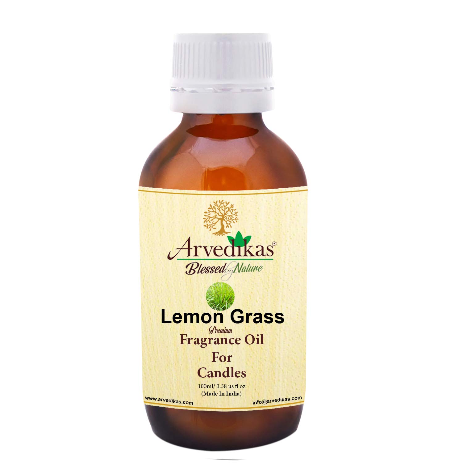 Arvedikas Premium Lemongrass Fragrance Oil: Enhance Your Soy Candle Experience with Aromatherapy Essential Oil for Candle Making | 100ml Aroma Candle Fragrance Oil (B082KQQQBN) Amazon Price History, Amazon Price Tracker