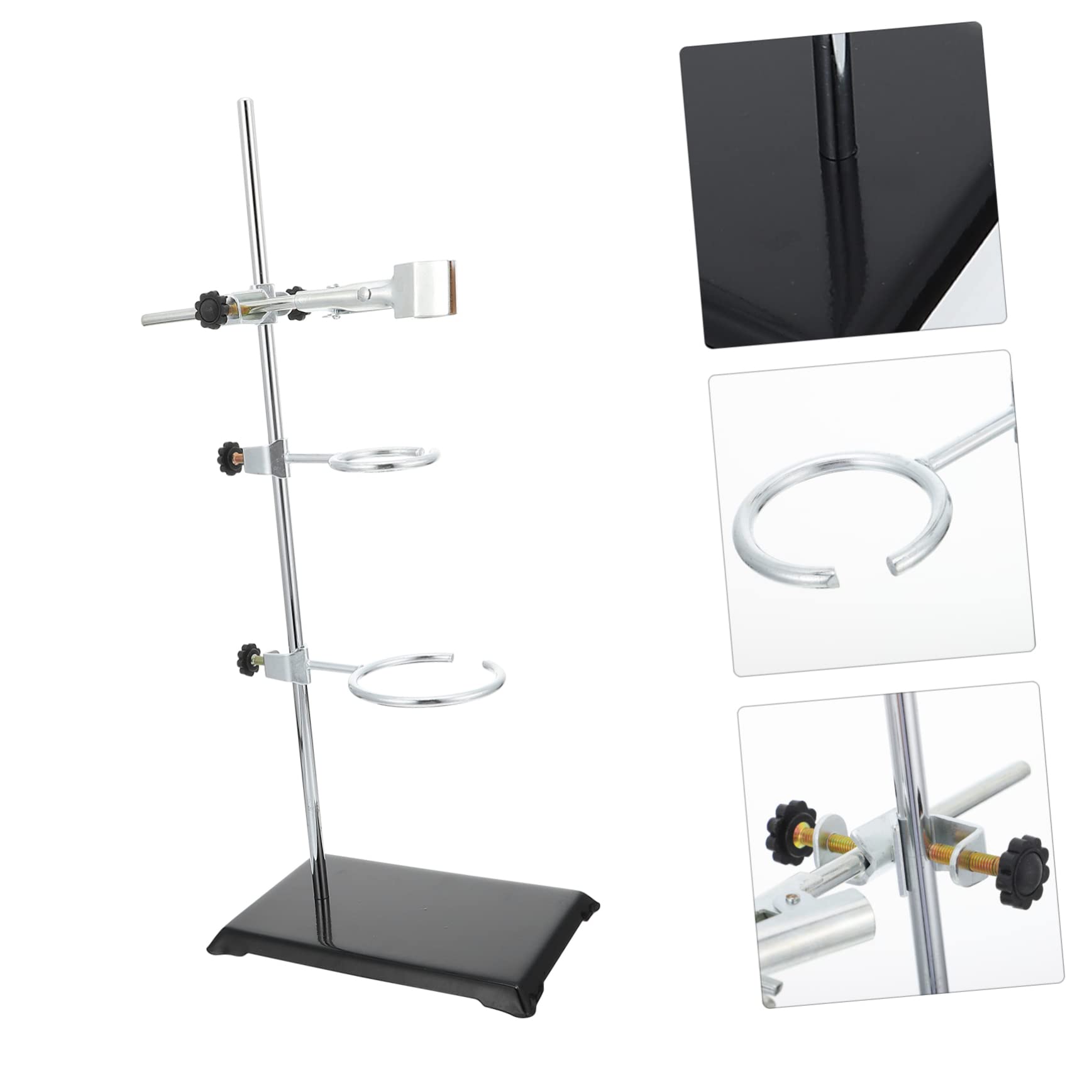 MAGICLULU 1pezzi Supporto Da Laboratorio in Ferro Strumento Supporto Morsetto Articoli Metallici Qualità Per Esperimenti Filtrazione e Riscaldamento