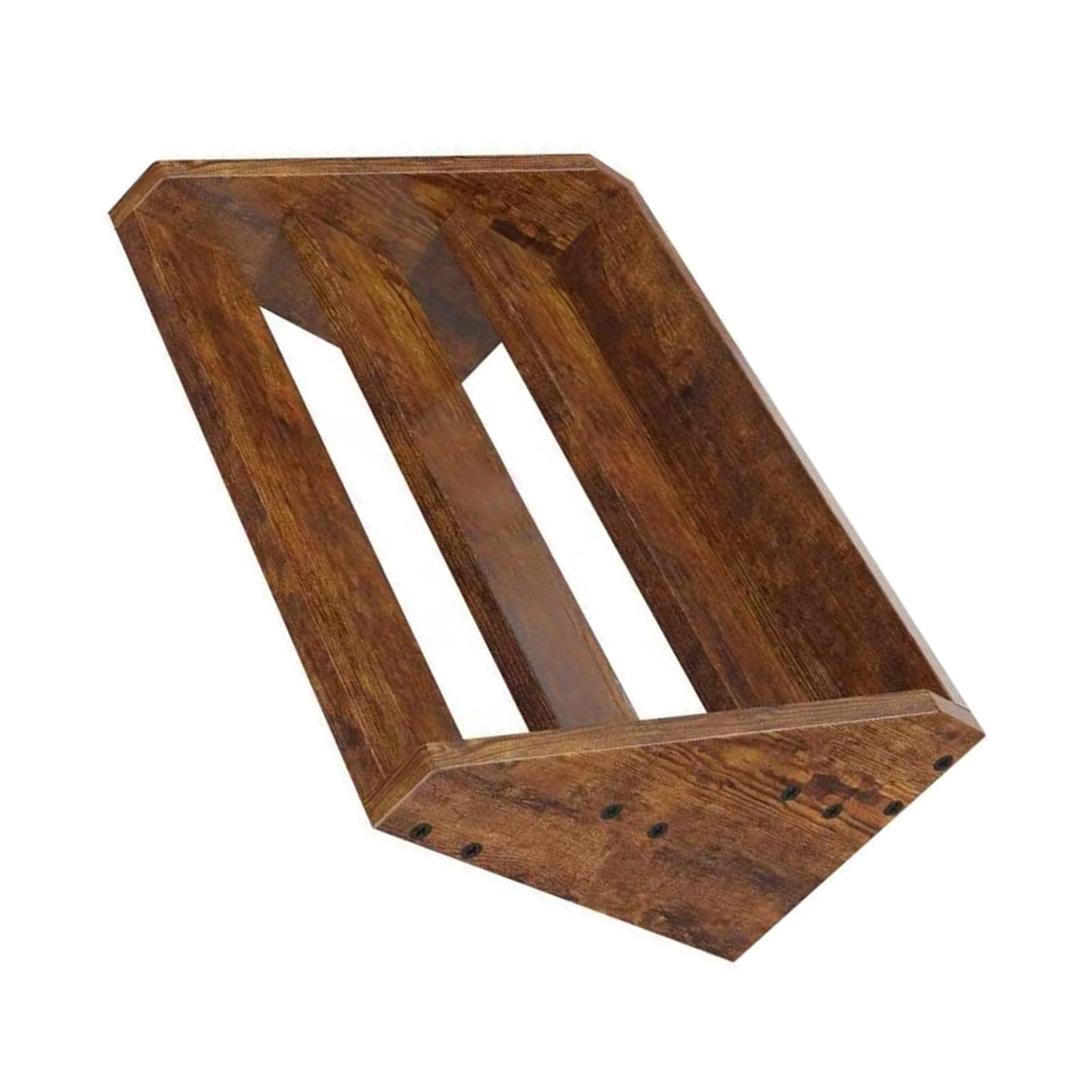 Elnwnnkc Natural Wood Seasoning Holder for Countertop or Cabinet Features Refined Finish and Better Stability Sturdy Seasoning Rack