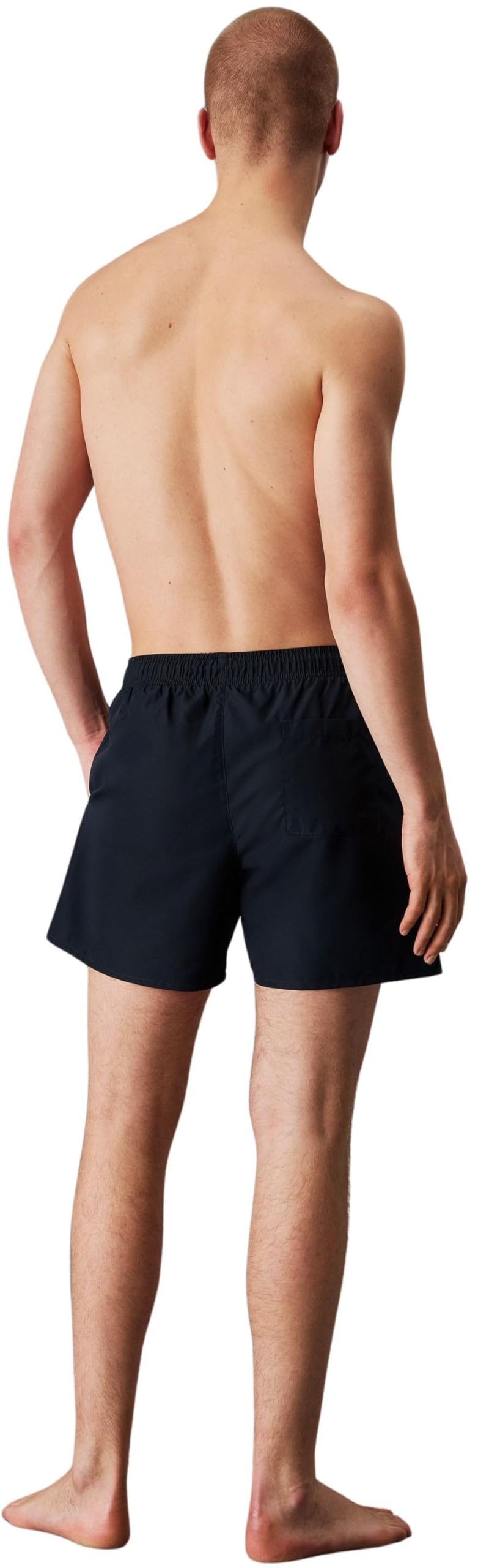 Calvin Klein Boxer Mare CK Piscina Uomo Swimwear con Logo Stampato Articolo KM0KM00800 Medium Drawstring