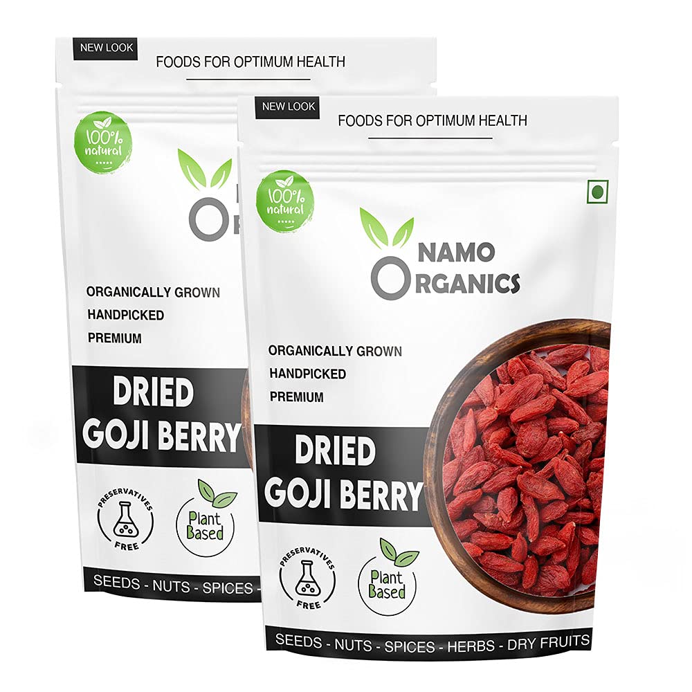 Namo Organics - Dried Goji berries - 1kg - Goji berry (Unsweetened Dry Fruits) (1 Kg) (B08RPC2WMM) Amazon Price History, Amazon Price Tracker