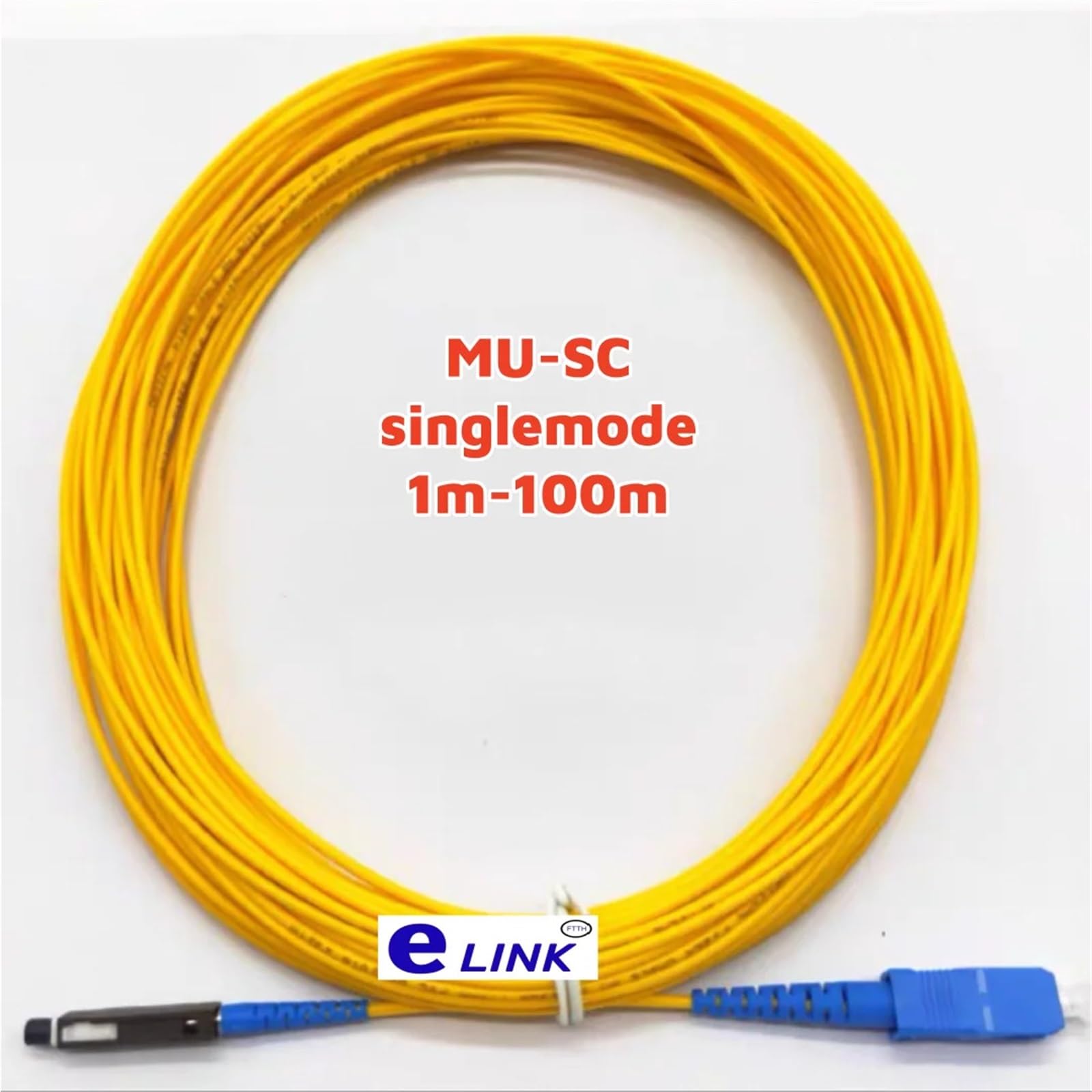 Amazon.co.jp: MU-SC シングルモード光ファイバーパッチコード - 1m/3