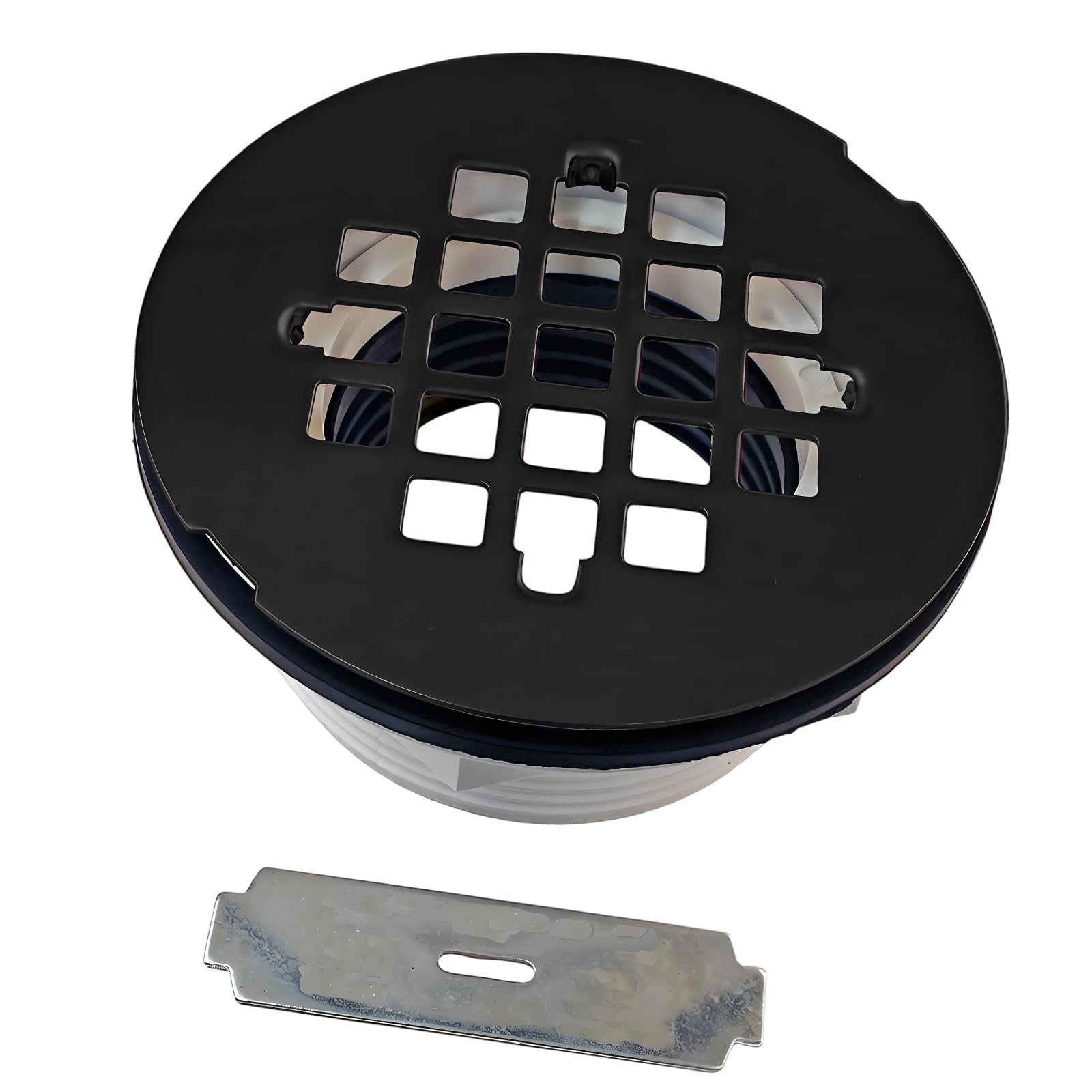 PVC Bathtub Drain Cover with Anti Odors and Easy Installation for Bathroom Sink Shower Bath Tub Drain Lid Hotel Bathroom
