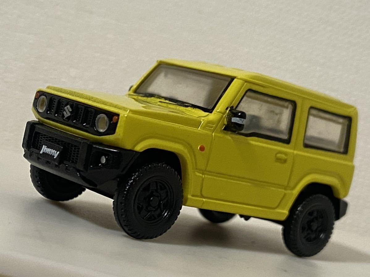 ミニカースズキ ジムニー JB64 キネティック イエロー Amazon | 1/64 スズキ ジムニー キネティックイエロー JB64