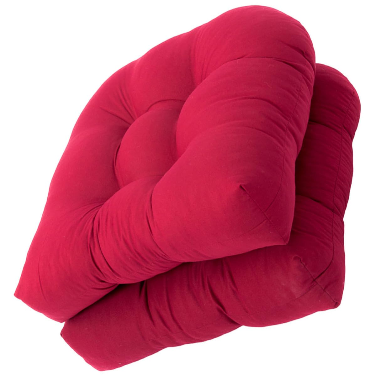 Coussins de chaise rouges ergonomiques pour un maintien optimal du dos