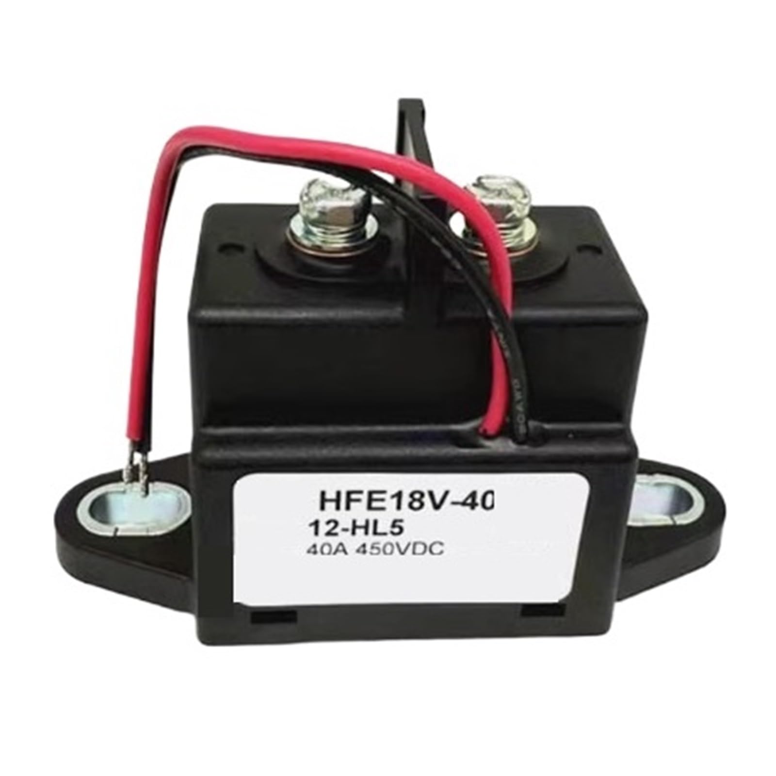 Relais HFE18V-40 12-HL5 résout les pannes de batterie 450VDC