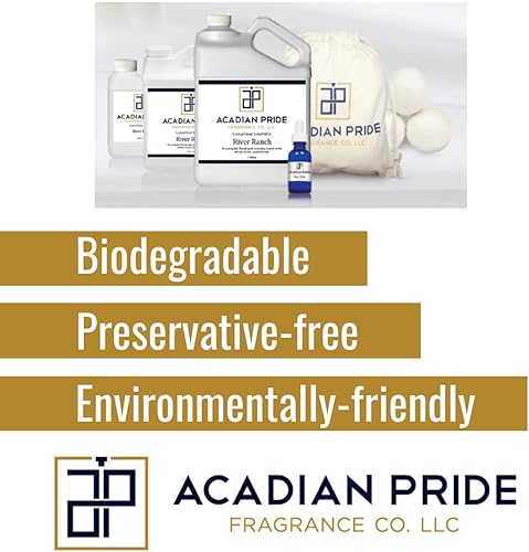 Miniatura 2 de ACADIAN PRIDE FRAGRANCE CO Lujoso detergente para ropa de lavado (337) 1 cuarto de galón32 oz