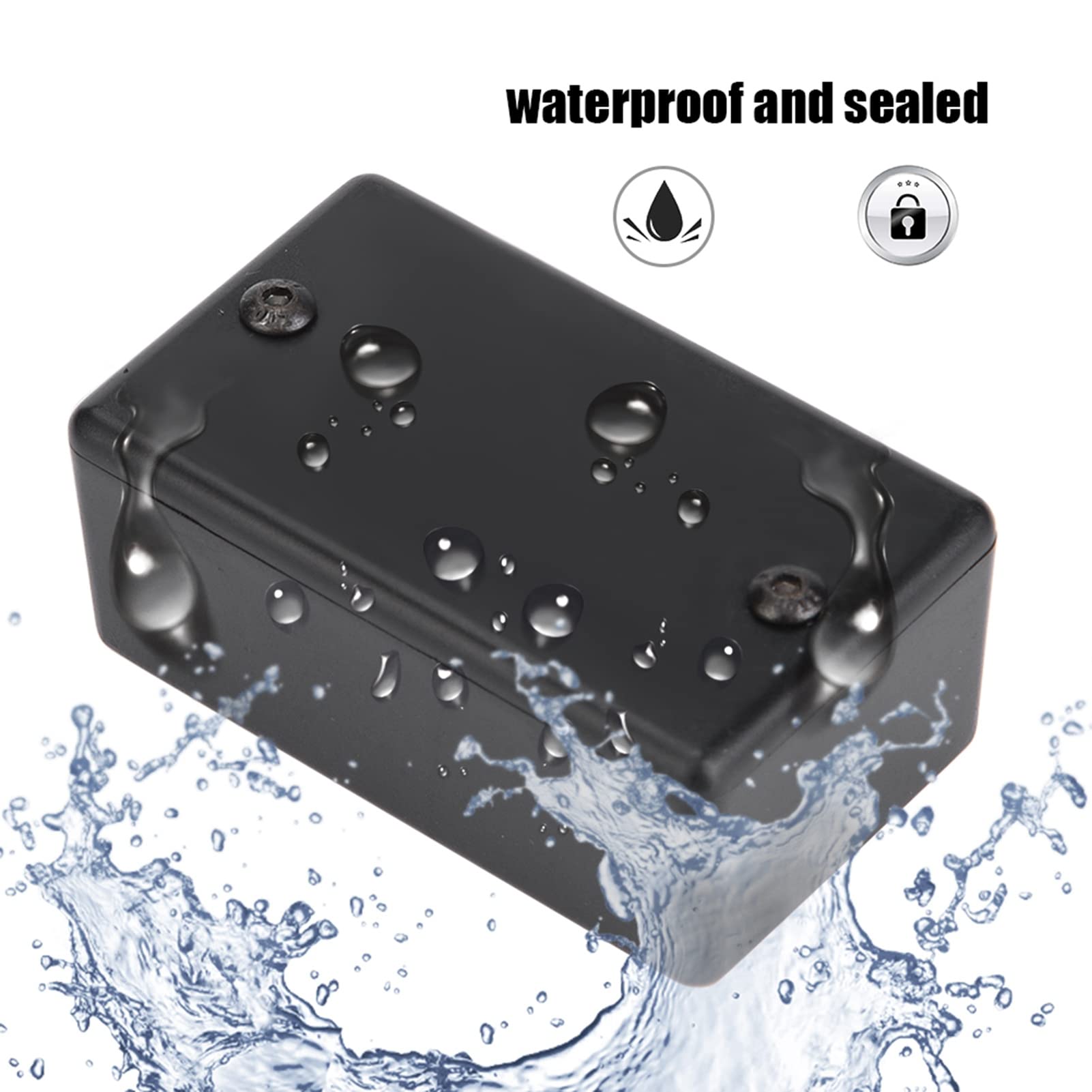 Alomejor Receiver Box Lightweight and for RC Crawler Car Boat Compatible with SCX10 II