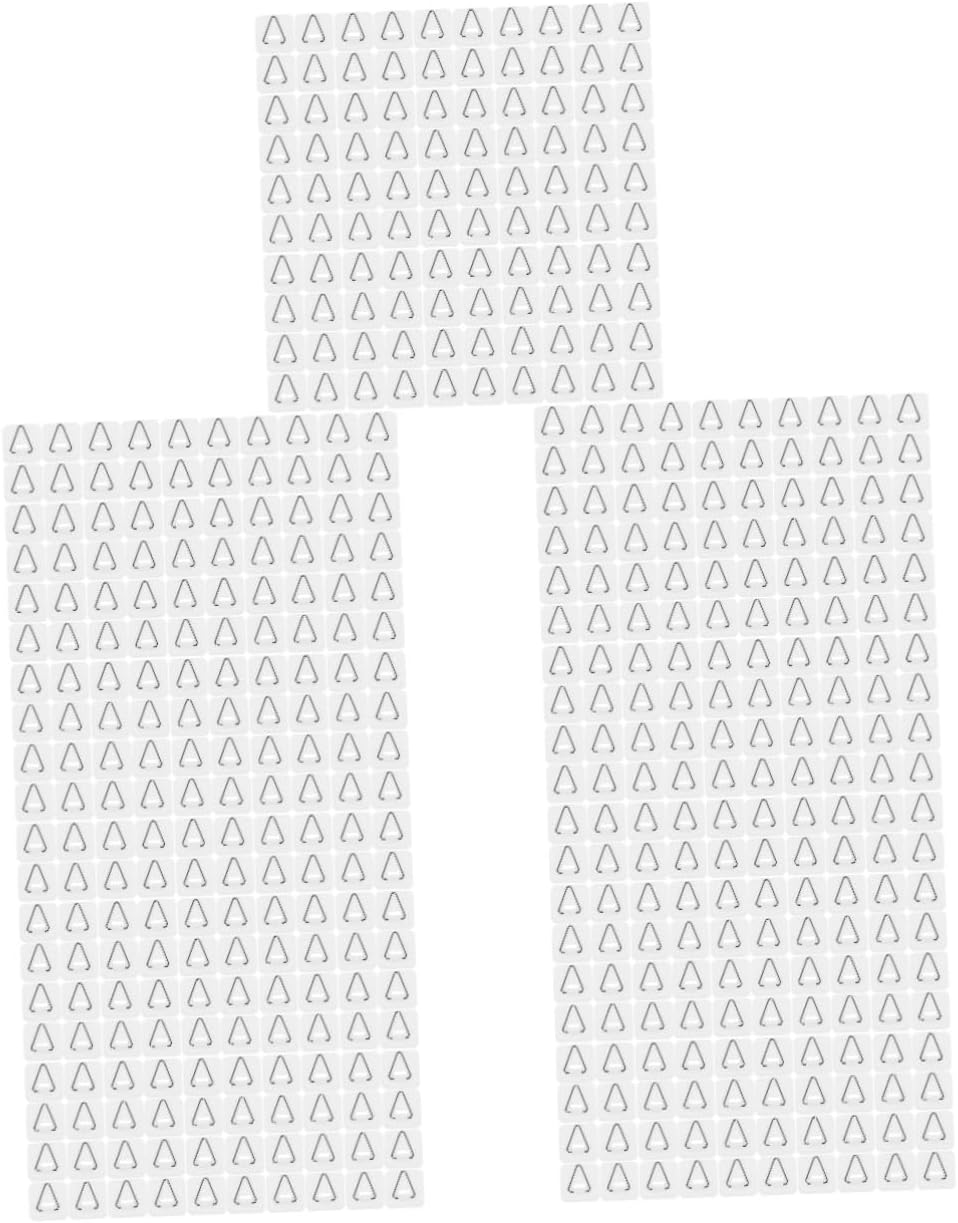 BESTonZON 500 Pcs Hook up Picture Hangers Display Stand for