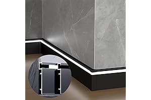 JARBIH Aluminum Skirting Board: Enhance Your Interiors with Elegance and Illumination