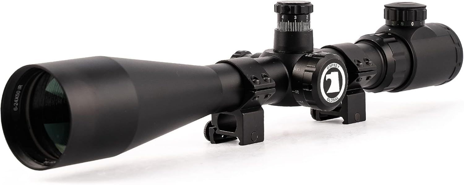 Osprey Global Tactical Series Riflescope 416x50, 624x50