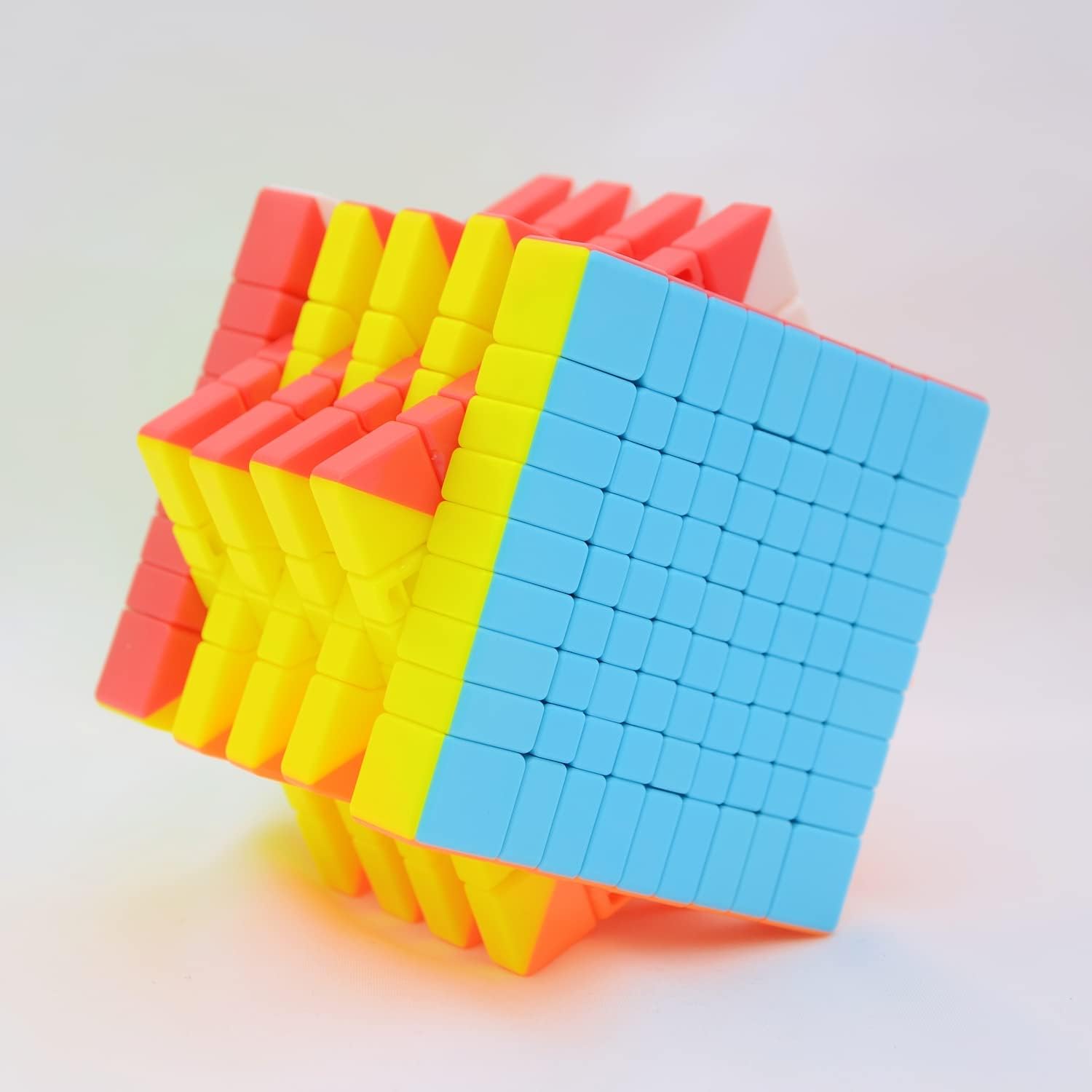 Bukefuno QY 9x9 Speed Cube Puzzle Magic Stickerless 2021 QY 9x9x9 Cube 75MM