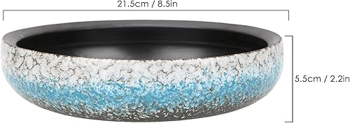 Miniatura 2 de kilolfy Happy Bonsai Pot - Maceta de cerámica esmaltada de 85 pulgadas