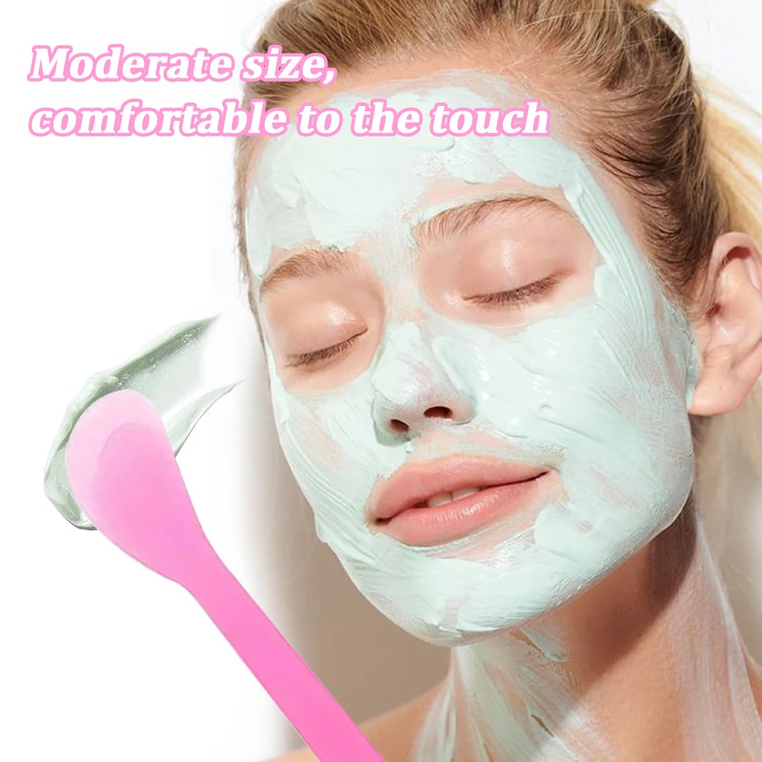 Set e kit da trucco, 12 pezzi di spatola per il trucco in plastica, spatola per crema mini cucchiaio per maschera cosmetica raschietto per lavaggio (colori casuali)