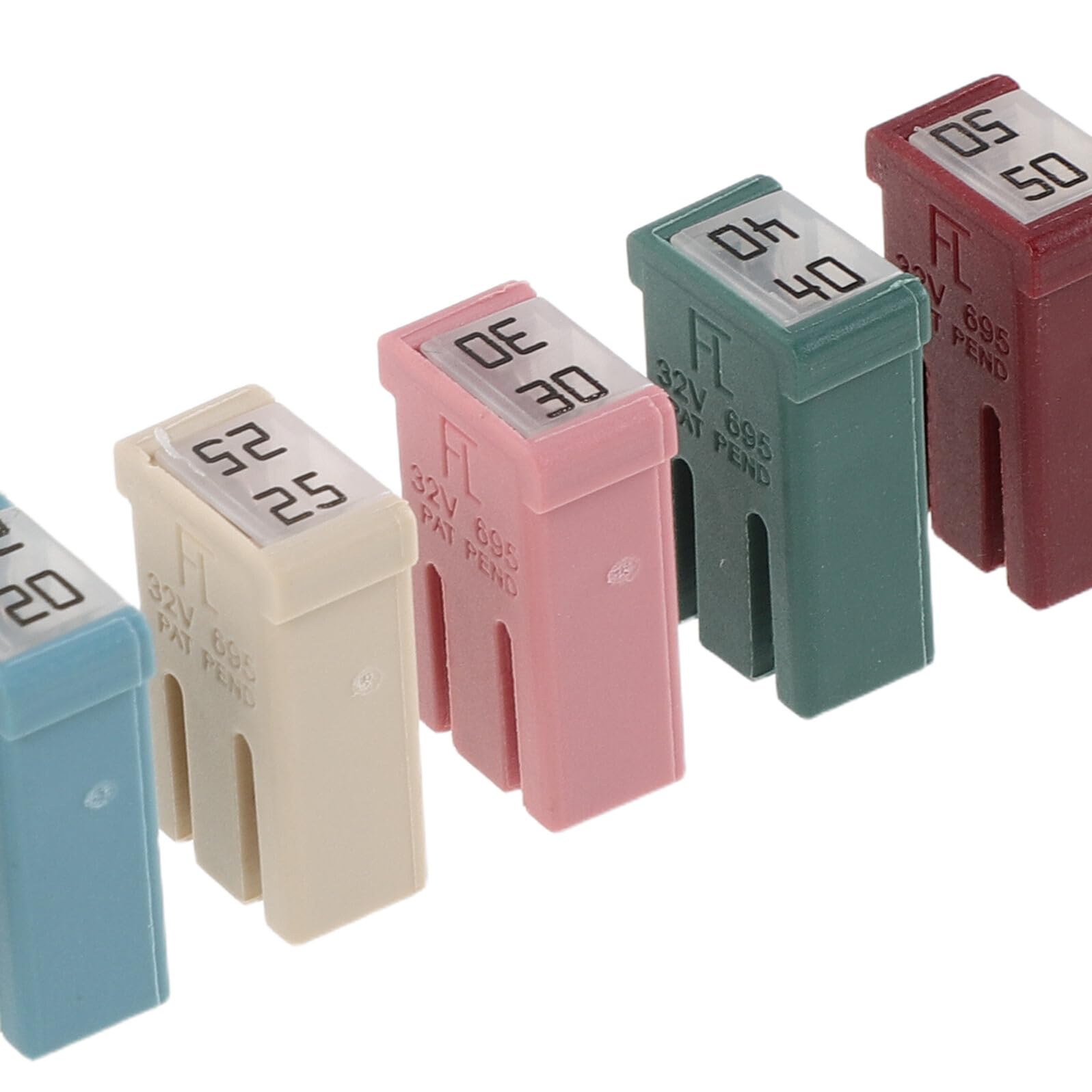 Anneome 18pezzi Scatola Fusibili Microfusibili Basso Profilo Assortimento di Kit di Fusibili per Auto Fusibile Auto Sostituzione Mini per Camper Camion Barca Accessori Veicoli