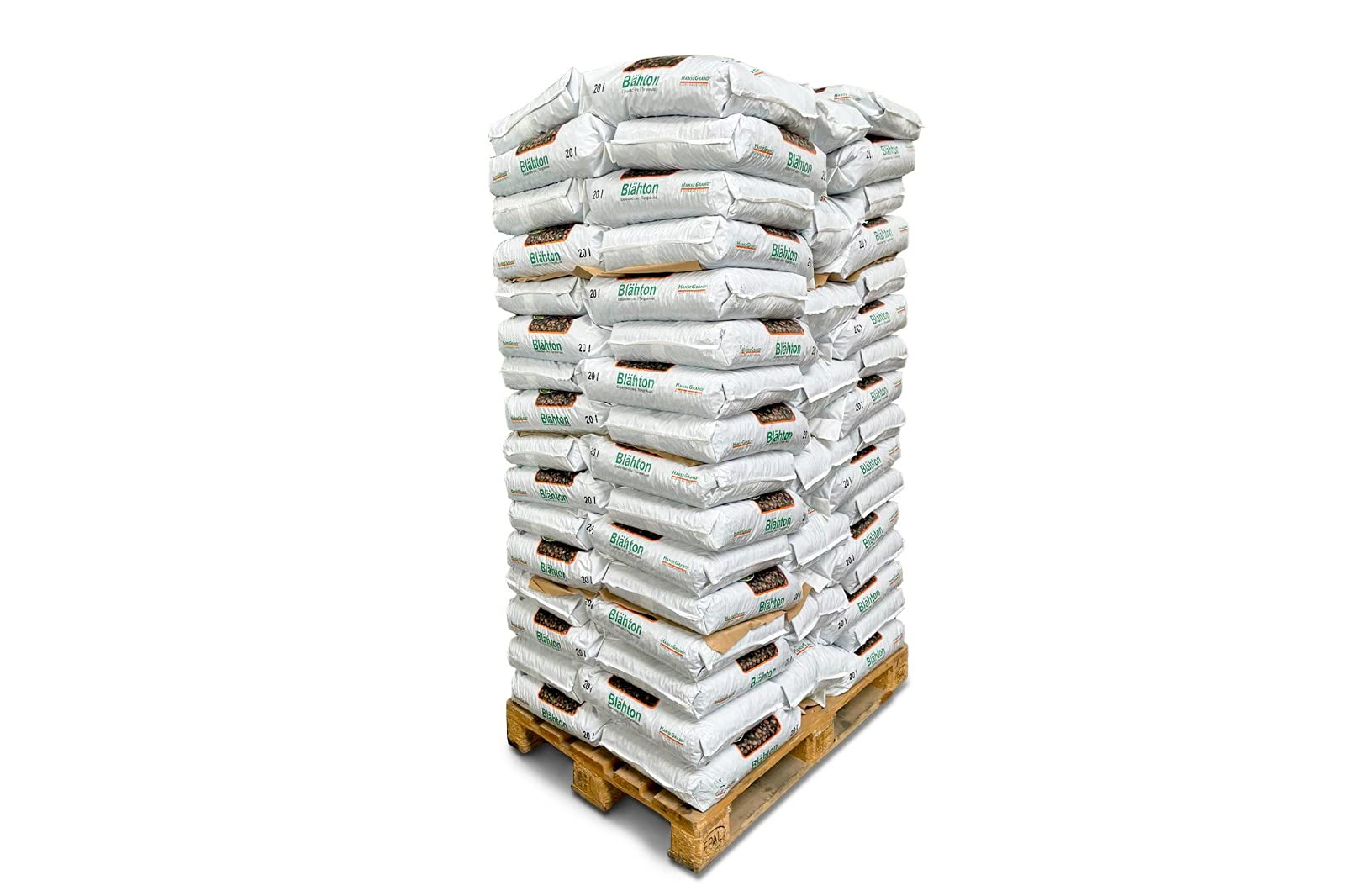Blähton Tongranulat Beutel Hydrokultursubstrat Pflanzkästen Kübel Pflanztöpfe Drainagematerial 1600 Liter = 80 x 20L