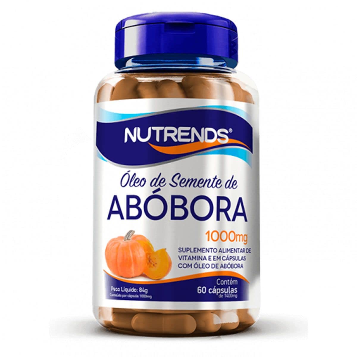 Óleo de Semente de Abóbora 60 cápsulas, Nutrends