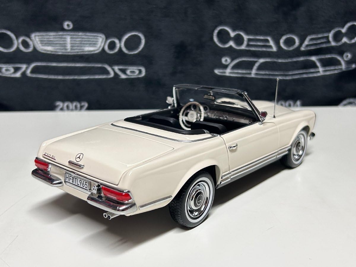 Amazon | norev 1/18 Mercedes Benz 230 SL (W113) Convertible 1963