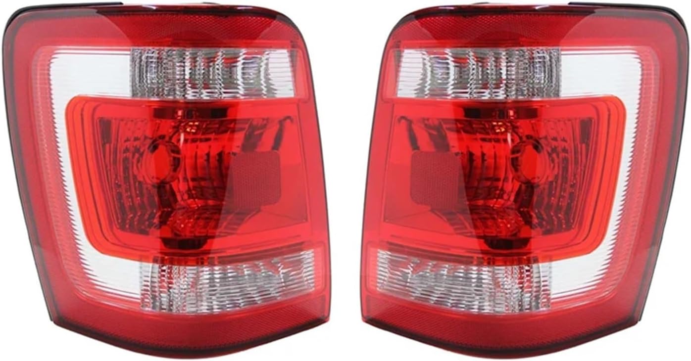 Compatible with Escape 2008 2009 2010 2011 2012 Car Rear Lamp Tail Light Reversing Brake Light Fog Light Taillights Cover Without Bulb(Left Side)