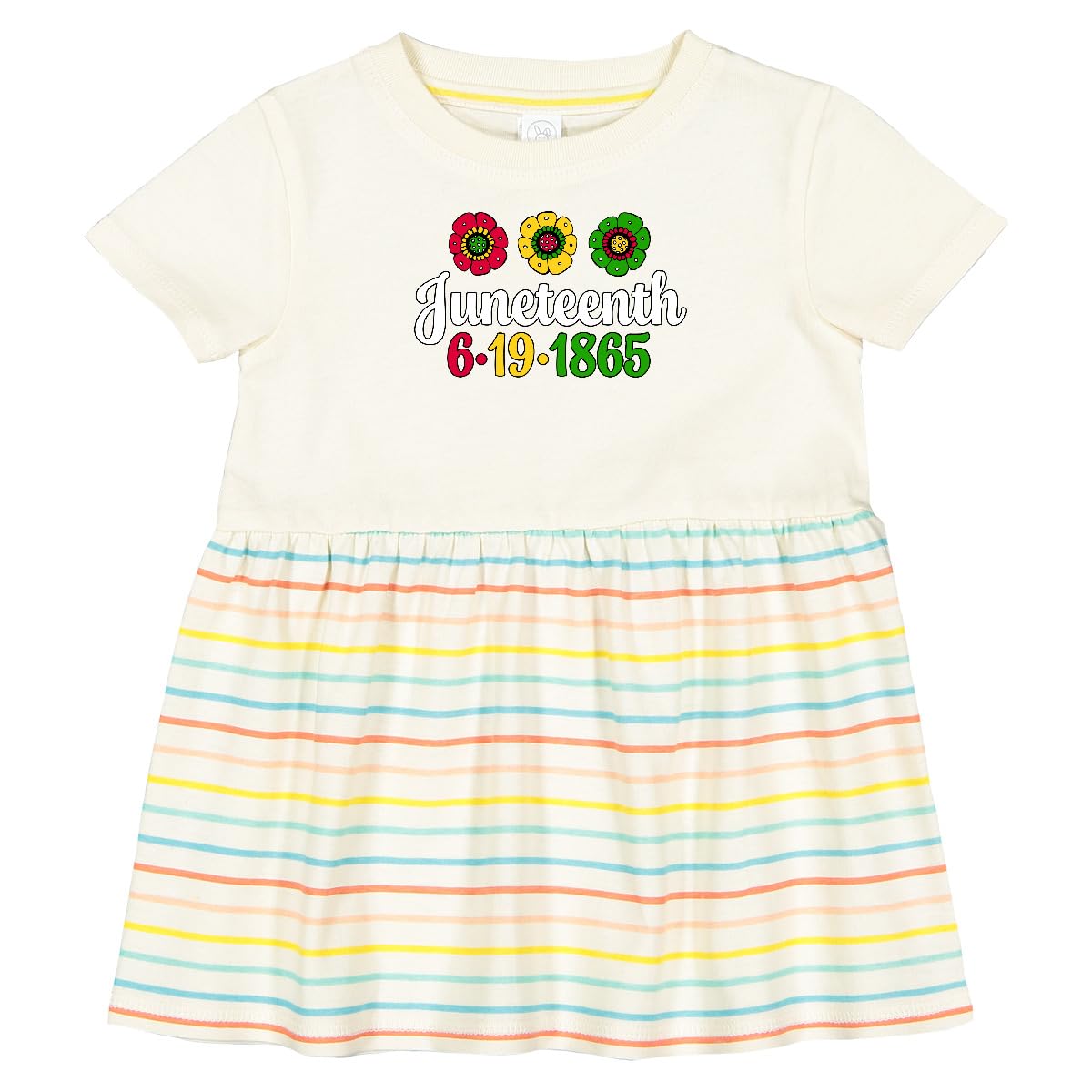inktastic Juneteenth- 6-19-1865 with Flowers Infant Dress