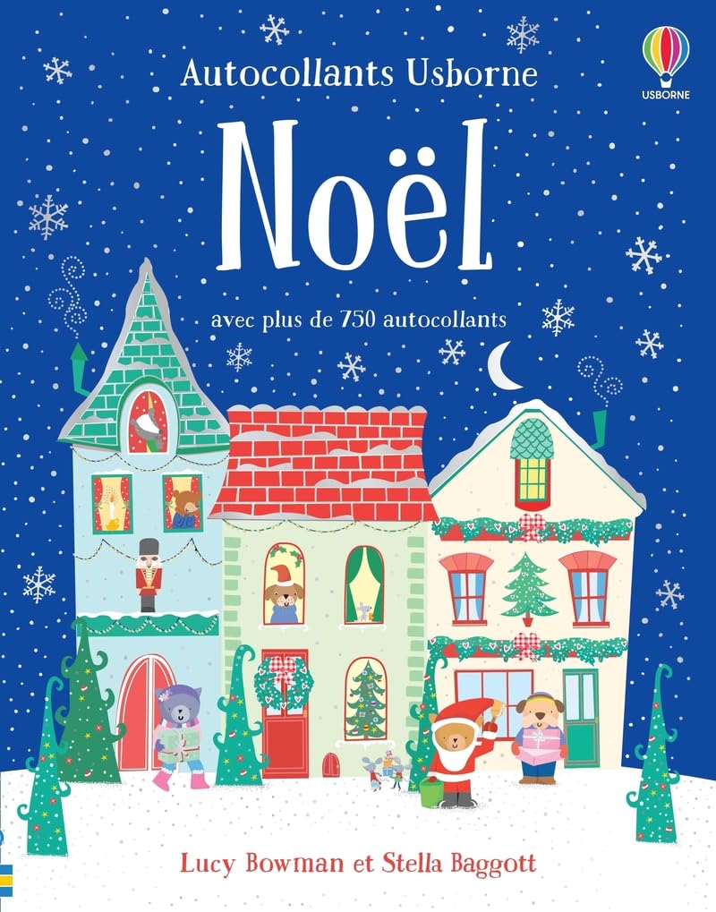 AUTOCOLLANTS USBORNE : NOËL