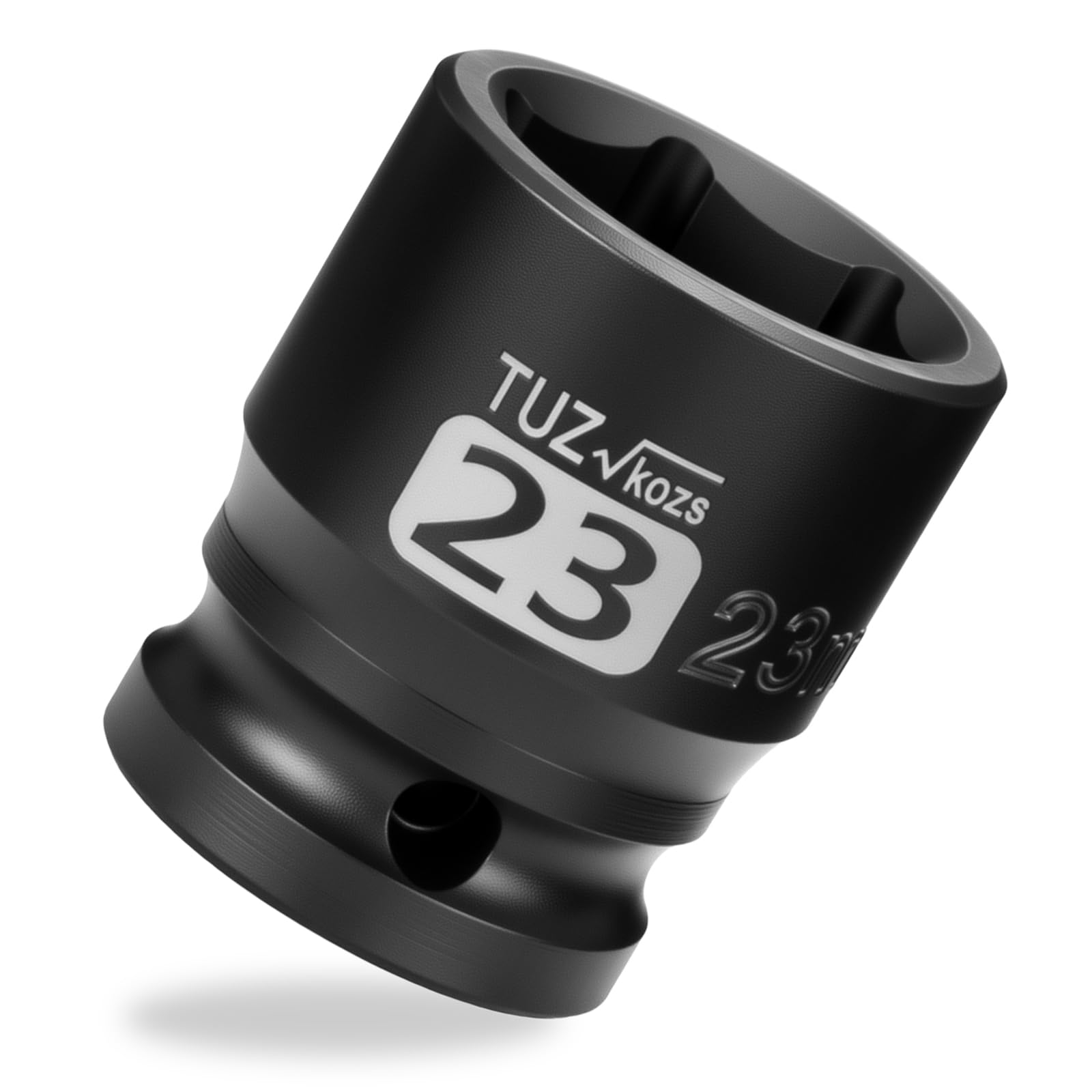 1/2 Inch Drive 23mm Shalllow Metric 6 Point CR-MO Impact Socket