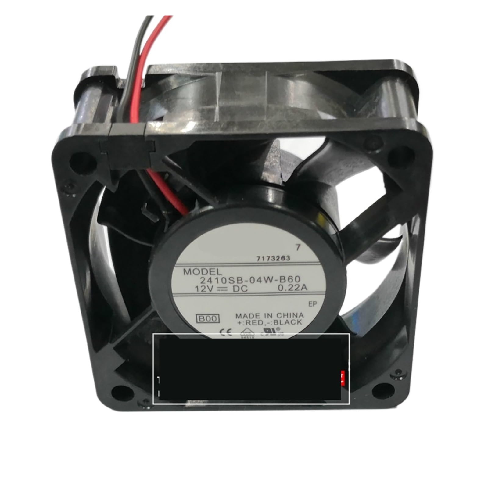 TYHUJKKL 2410SB-04W-B60 6025 12V 0.22A two-wire cooling fan