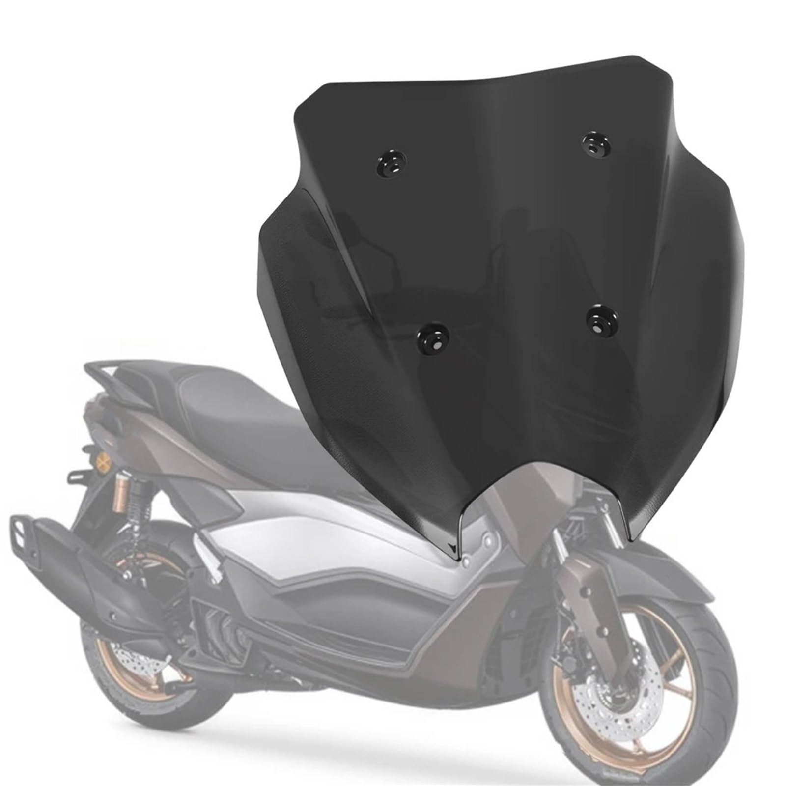 Deflector cupula Moto para NMAX 125 para NMAX 155 para Tech para MAX 2025 Accesorios Motocicleta Parabrisas Protector Deflector Carenado Frontal Deflector de Parabrisas
