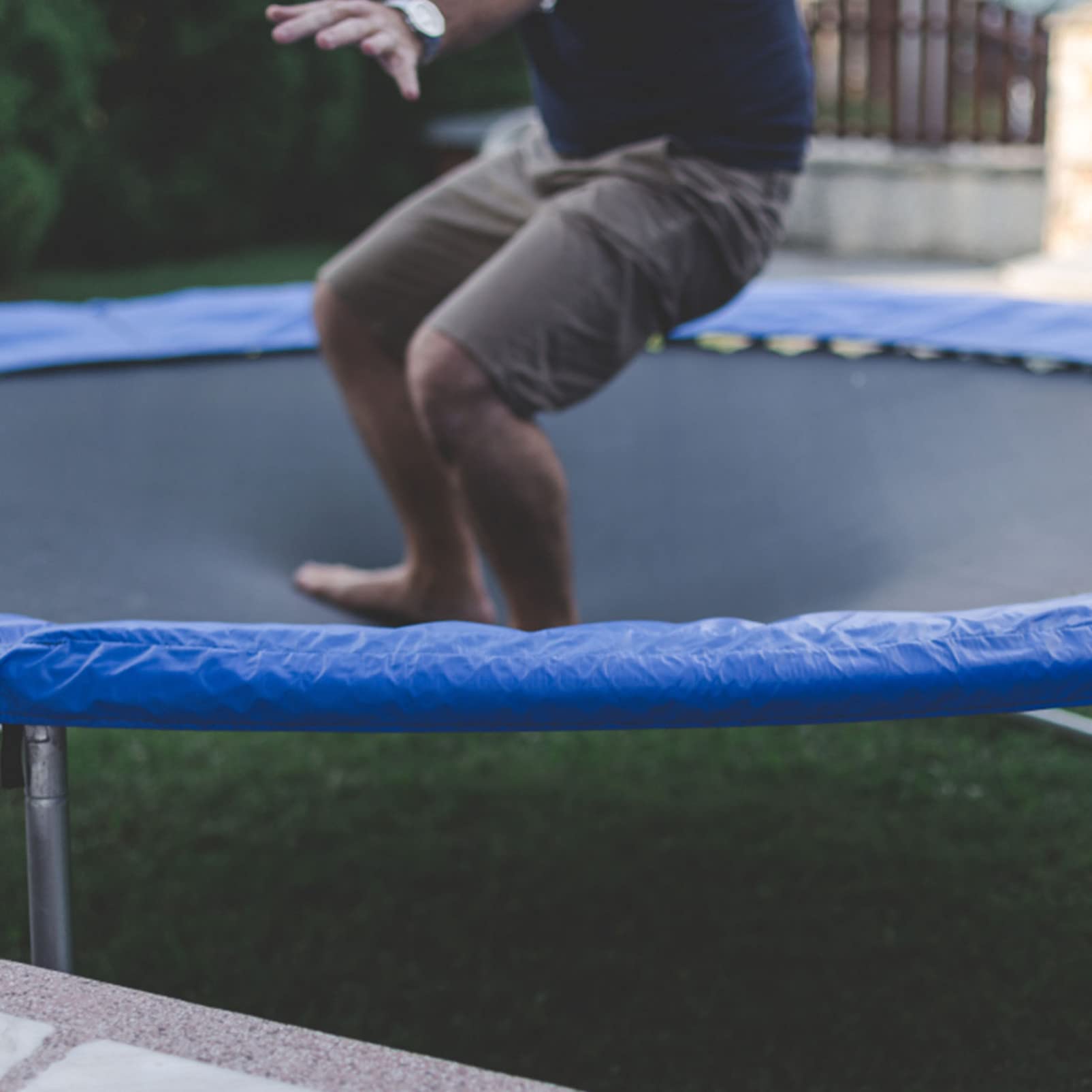 SUPVOX Replacement Jumping Mat for Boys and Girls Trampoline Pad Trampoline Accessory Waterproof