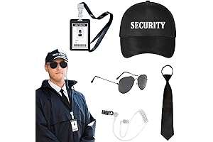 5pcs Agent Costume Set Secret Service Outfit Costume For Teens Adults