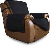 Vista 291 de Easy-Going Funda de Sofá Reclinable Reversible Funda de Sofá Resistente al Agua Funda de Sillón Protector de Muebles con Correas Elásticas