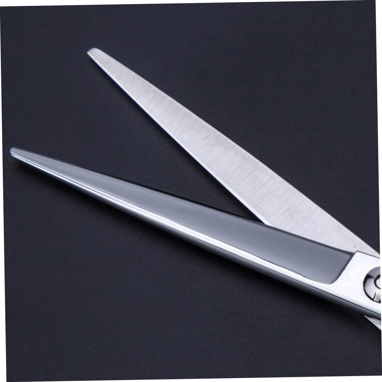 Ipetboom Tijeras de Peluquería de Acero Inoxidable, /2 Piezas, Corte Recto y Peinado, Diseño Ergonómico para Salón de Barbería y Uso Diario