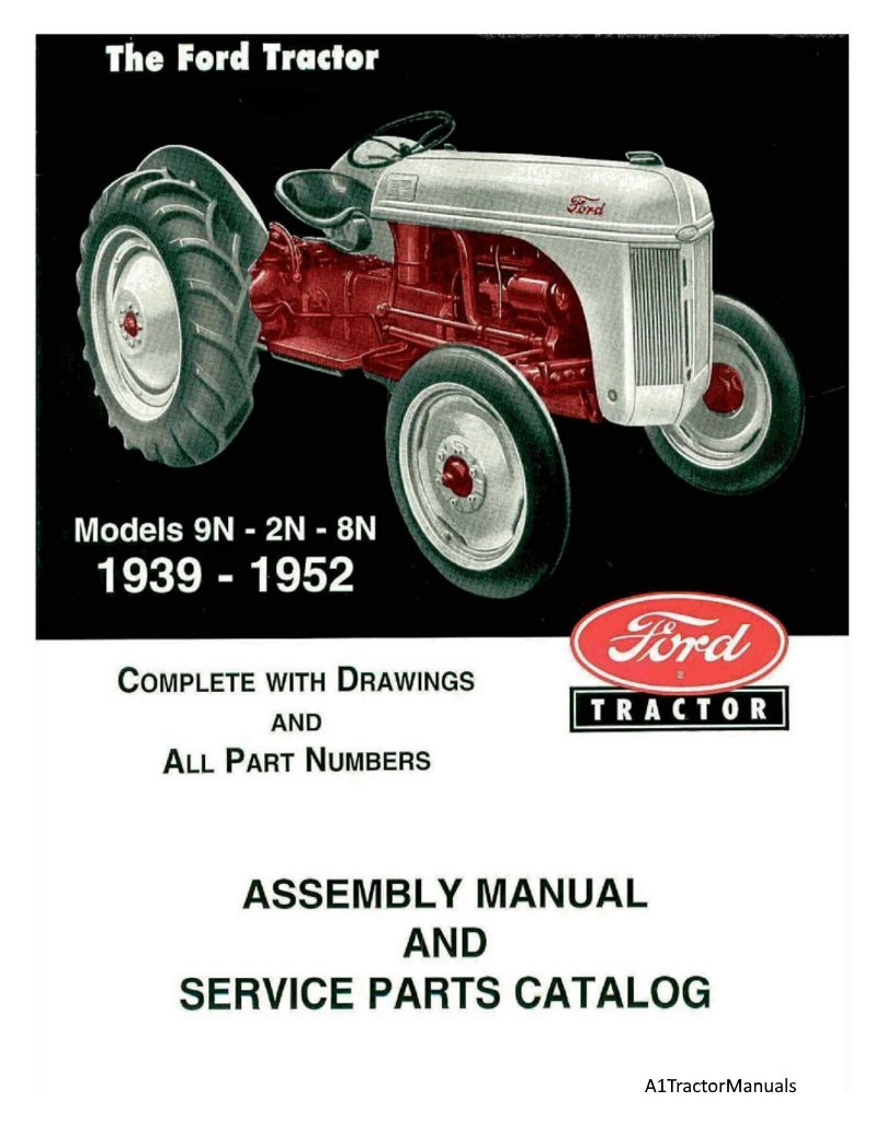 Amazon Com 1939 1950 1951 1952 Ford Tractor 9n 2n 8n Parts Book Automotive Amazon Com 1939 1950 1951 1952 Ford Tractor 9n 2n 8n Parts Book Automotive