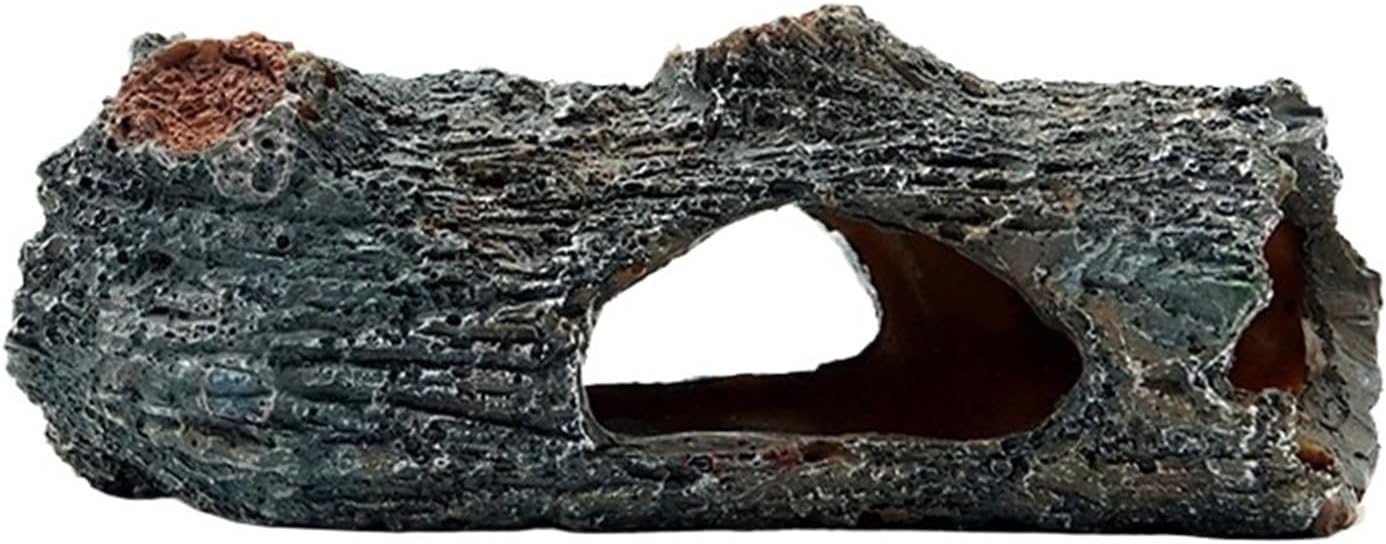 Fun Tree Root Aquarium Fish Tank Decorations Fish Hideout Cave Fish Tank Ornaments Aquarium Decor(8.7x4.7x6.1IN)
