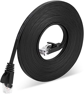 HAISENG Cable Ethernet Cat6 de 15 m para PC, módem, routers, cable Cat6, accesorios Ethernet
