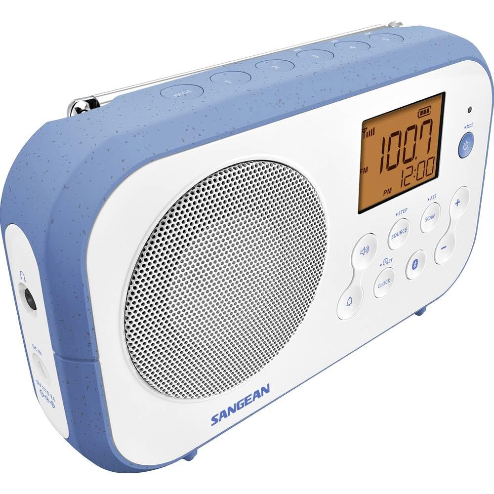 Sangean Radio portátil FM, Am, Bluetooth