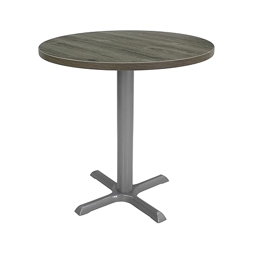 Factory Direct Partners Mesa redonda de 30 pulgadas para cafetería moderna mesa de comedor, café, cóctel para espacios pequeños elegante parte
