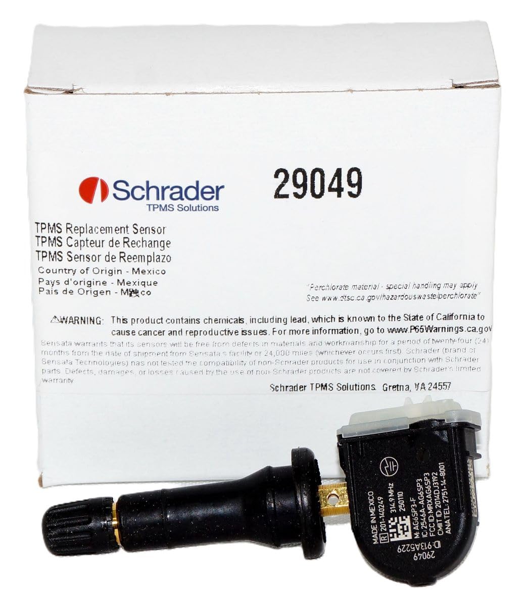 Amazon.com: Schrader TPMS 29049 Snap-In 314.9 MHz Sensor : Automotive