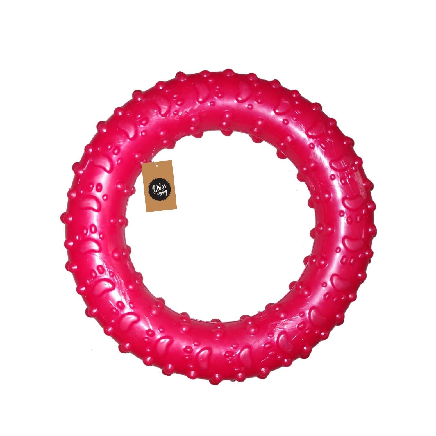 The Pets Company Rubber Chew Ring for Puppy Teething, Dog Toy for Small and Medium Dogs, 4.5 Inches, (B07WJX2KLW) Amazon Price History, Amazon Price Tracker