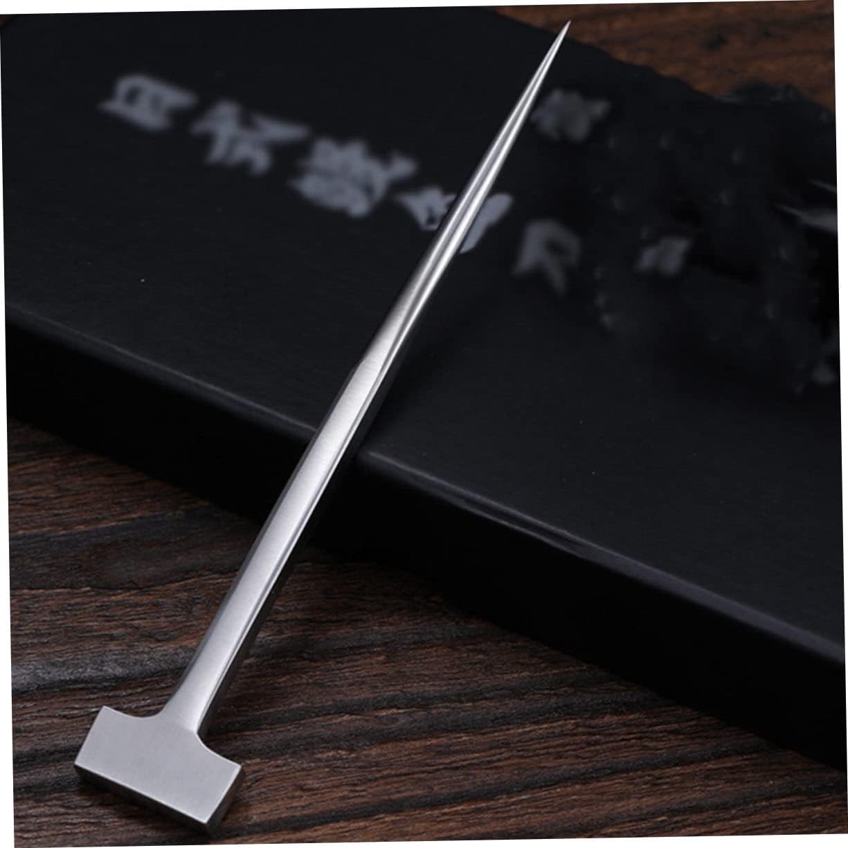 BESPORTBLE 3pcs Shaped Stainless Steel EEL Nail for Efficient Fish Cleaning Kitchen Tool for EEL Preparation for Family Gatherings and Outdoor Barbecues