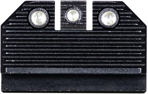 Night Fision Optics Ready Stealth .290-.297 - Juego de mira nocturna compatible con Glосk 48/48 MOS con Shield RMSc y Holosun K line, anillo frontal