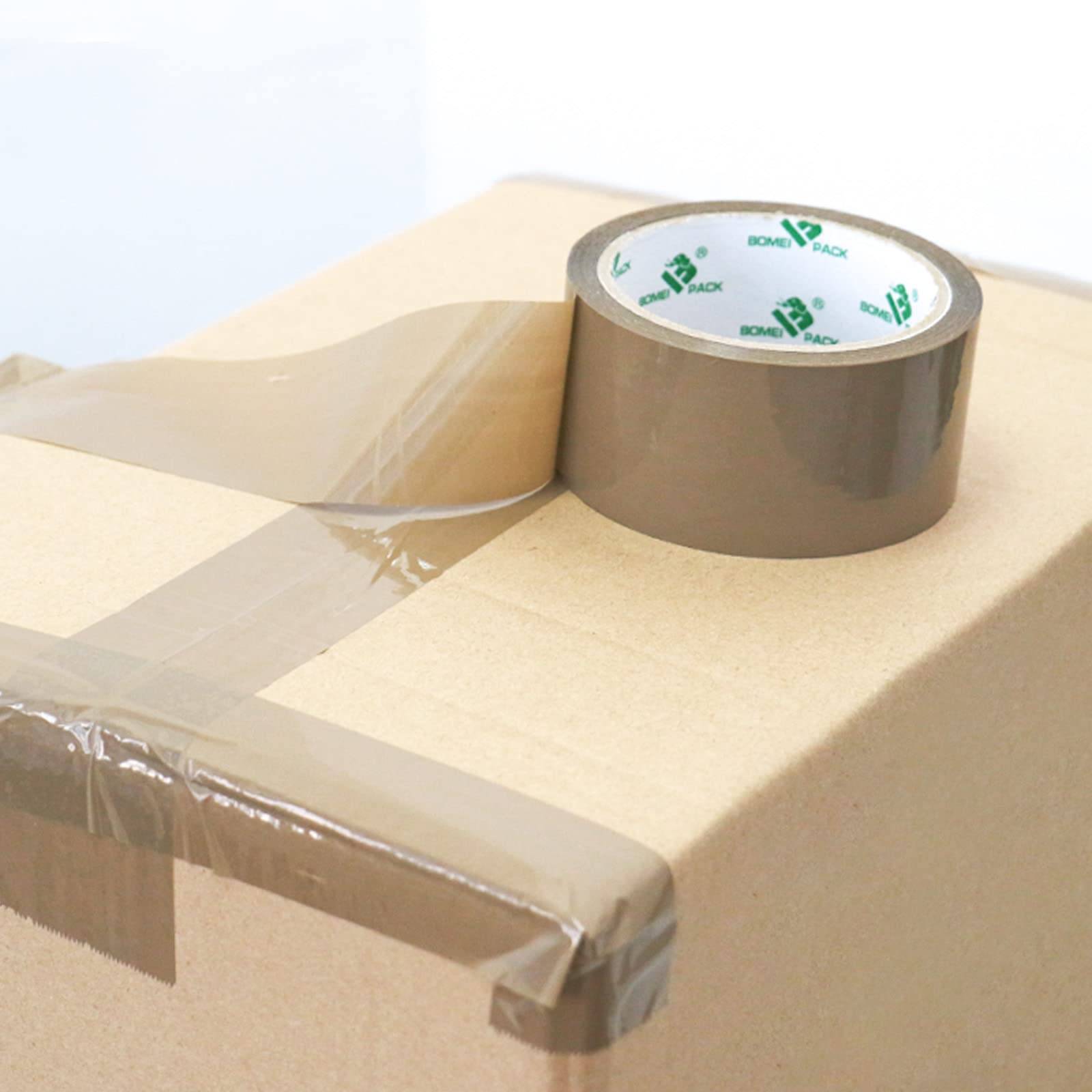 6 Rotoli Di Nastro Adesivo Marrone 50 Mm X 70 M Nastro Da Imballaggio Per Scatole Spedizioni Traslochi Nastro Per Pacchi E Imballaggio 87308895 - Foto 3