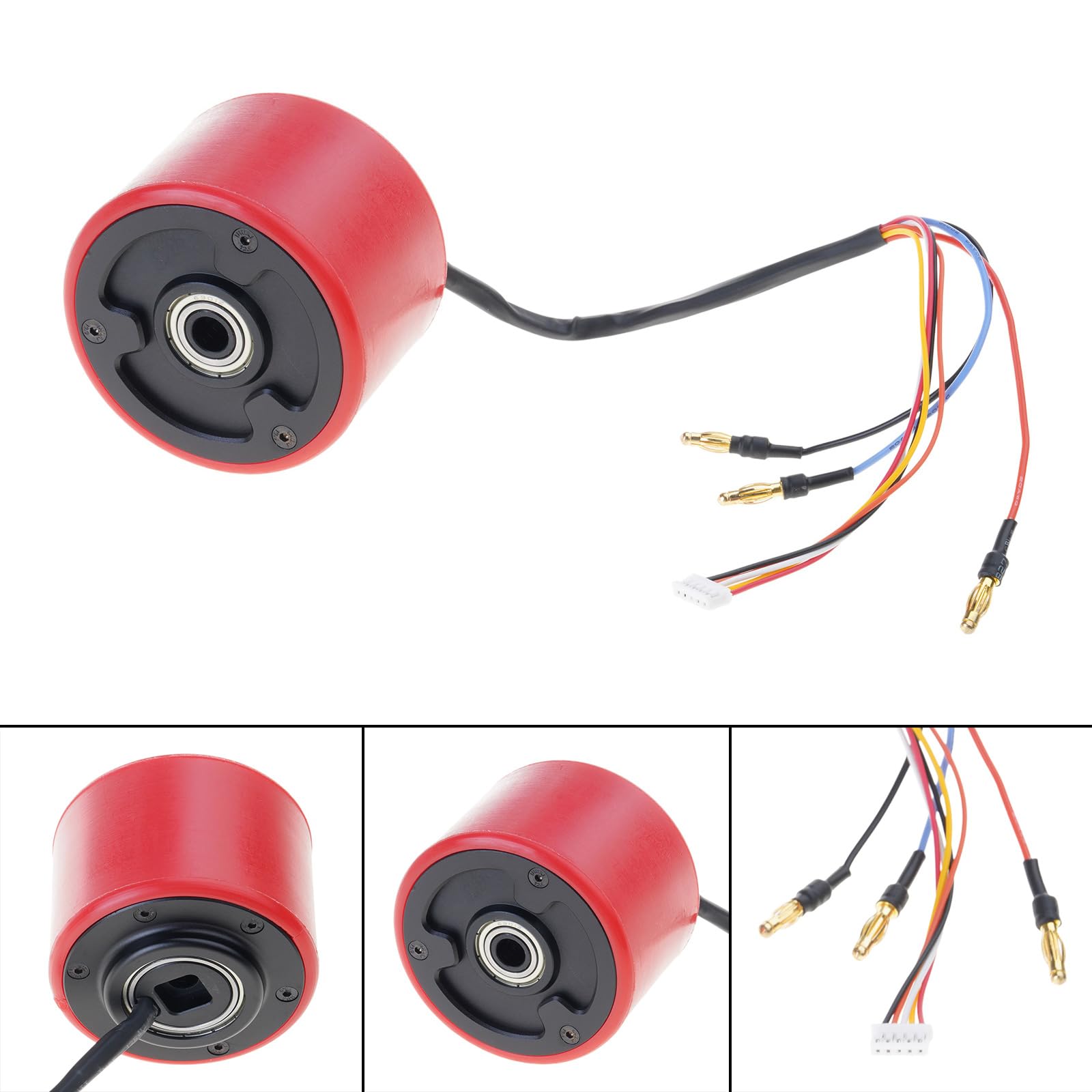 Hub Motors Ruota Skateboard Elettrico Ricambi per Longboard | Facile da installare senza spazzole per motori da neve e bici elettriche per longboard e scooter